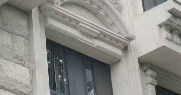 遵义芝麻白异形 石材异形定制