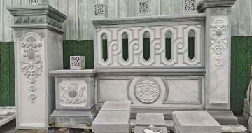 遵义芝麻灰异形别墅门头