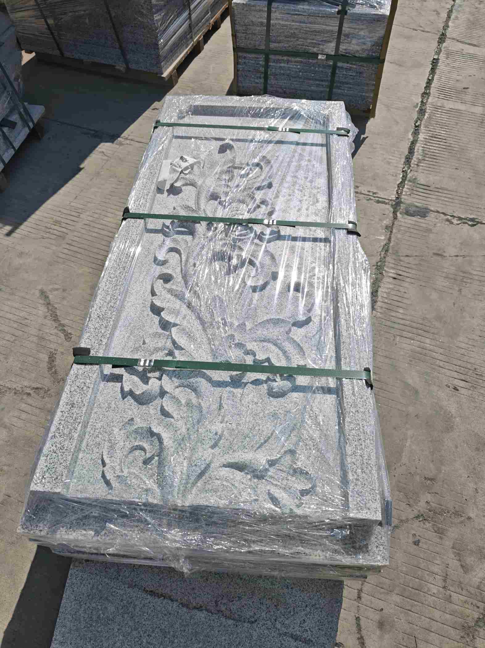 遵义芝麻白别墅外墙雕刻版