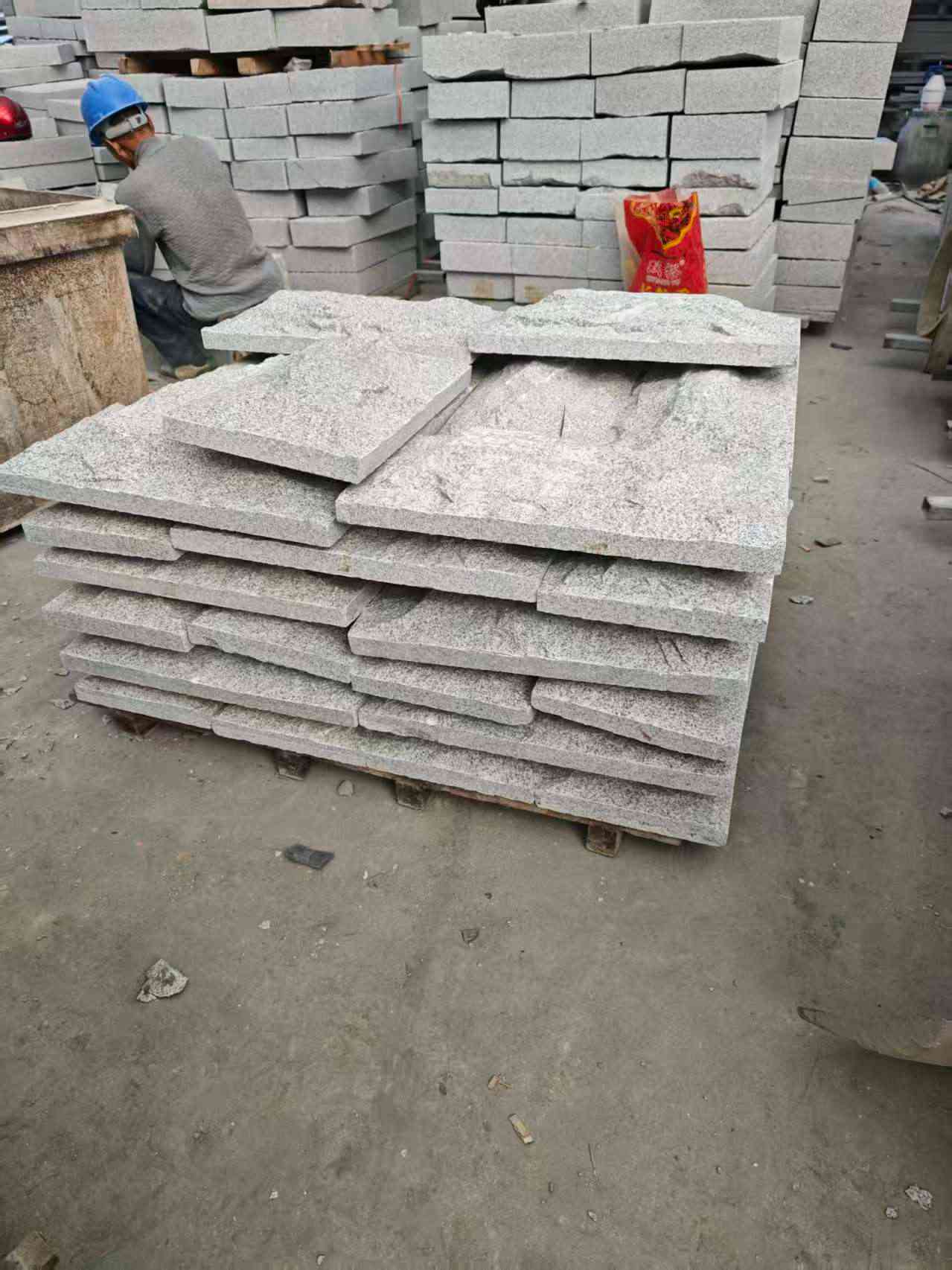 遵义芝麻白蘑菇石，自然面